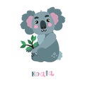 Koala ector illustration